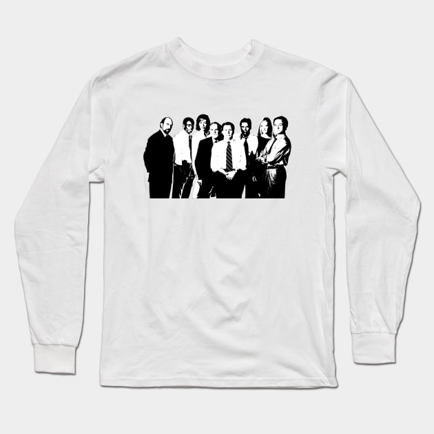 the west wing cast Long Sleeve T-Shirt by aluap1006